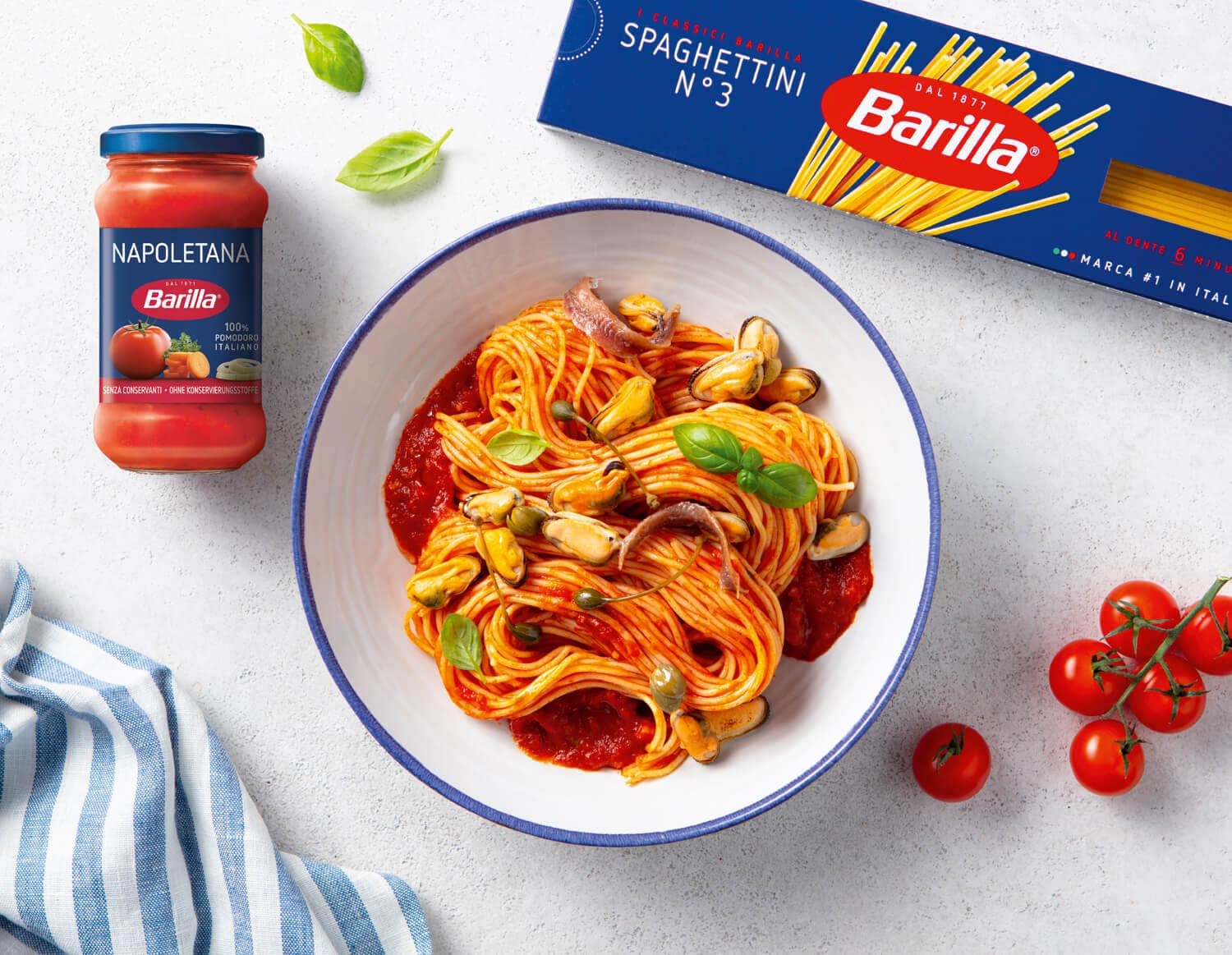 Спагетти Путанеска от Barilla