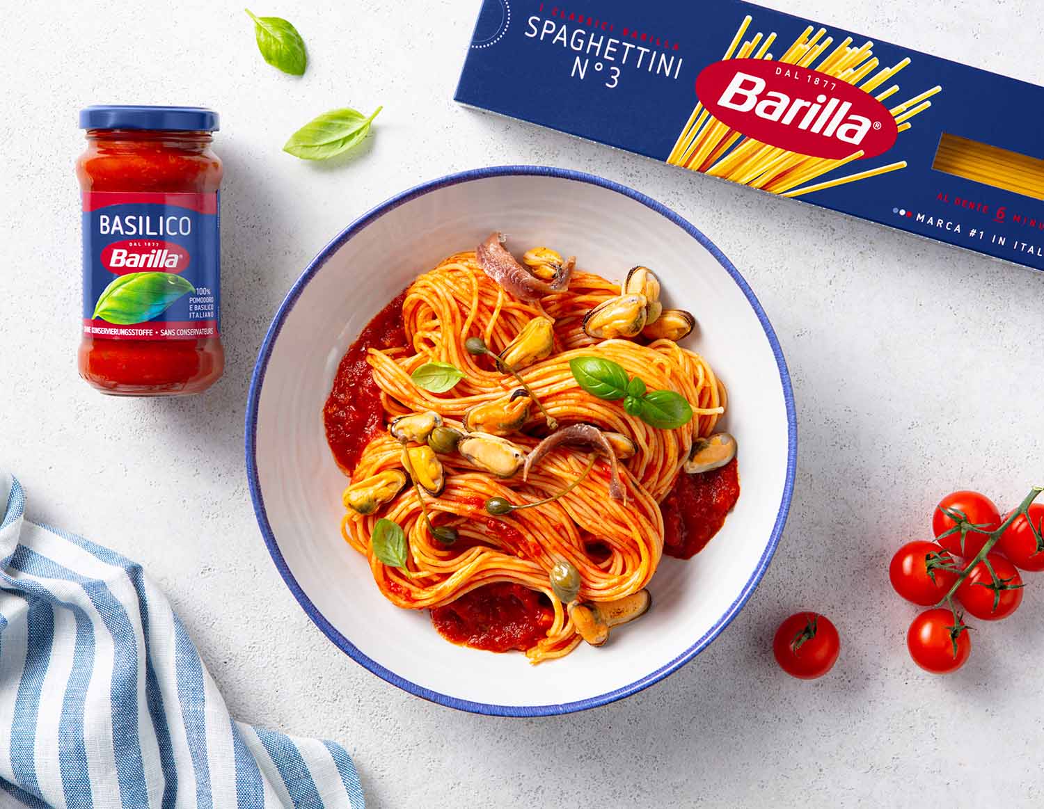 Спагетти Путанеска от Barilla