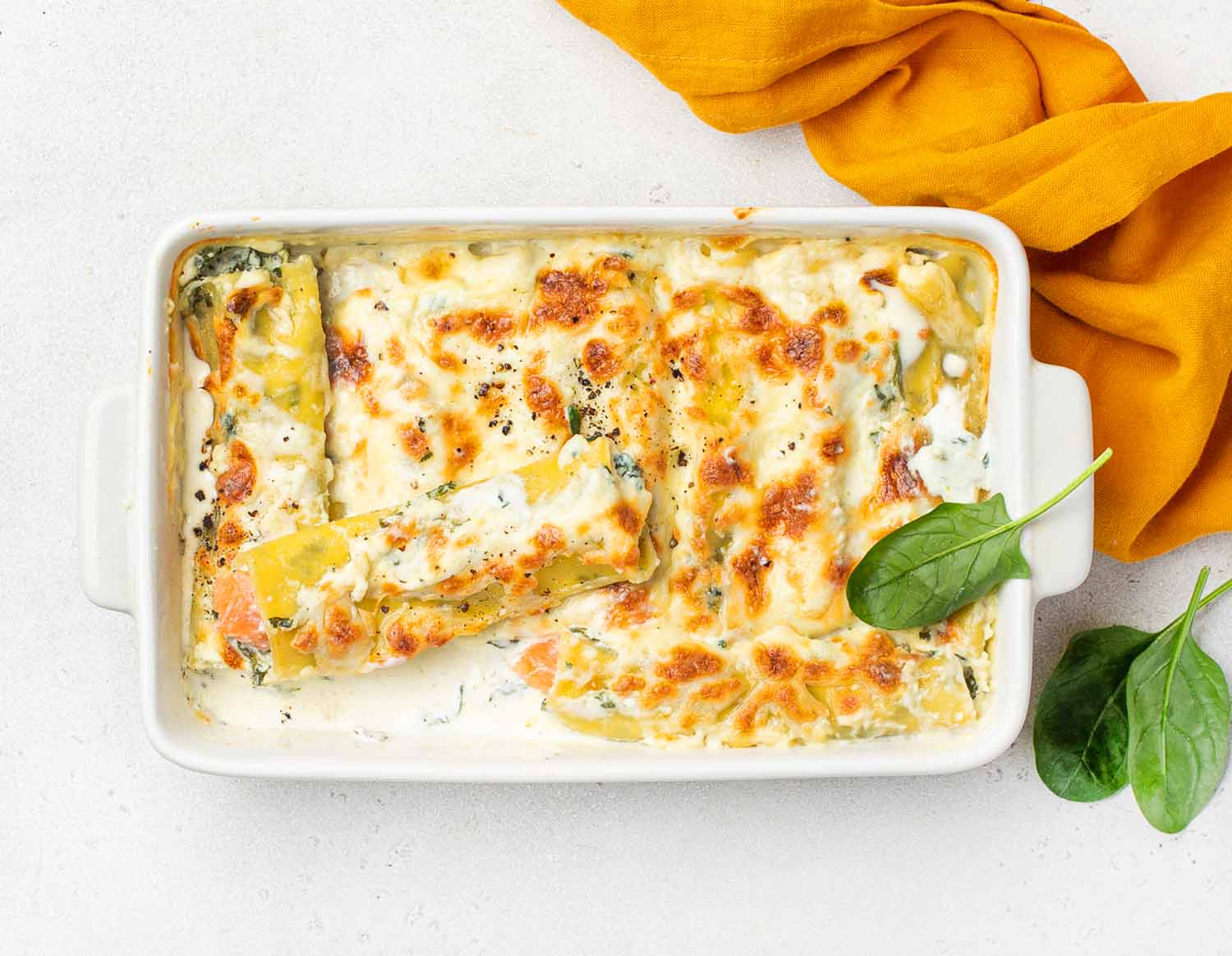 Каннеллони с кремом