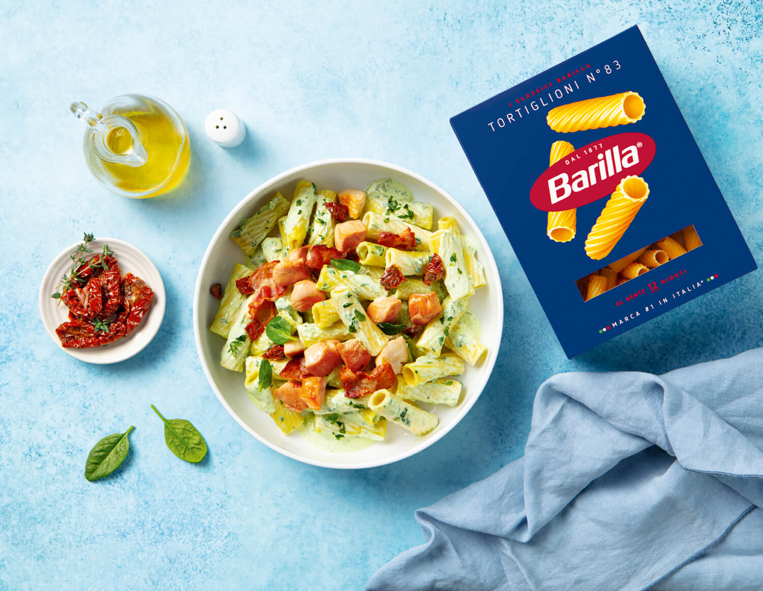 Паста Barilla с курицей,