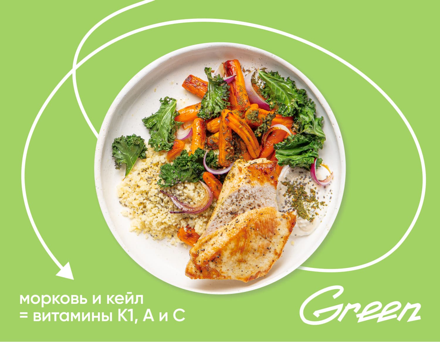 Молодая морковка