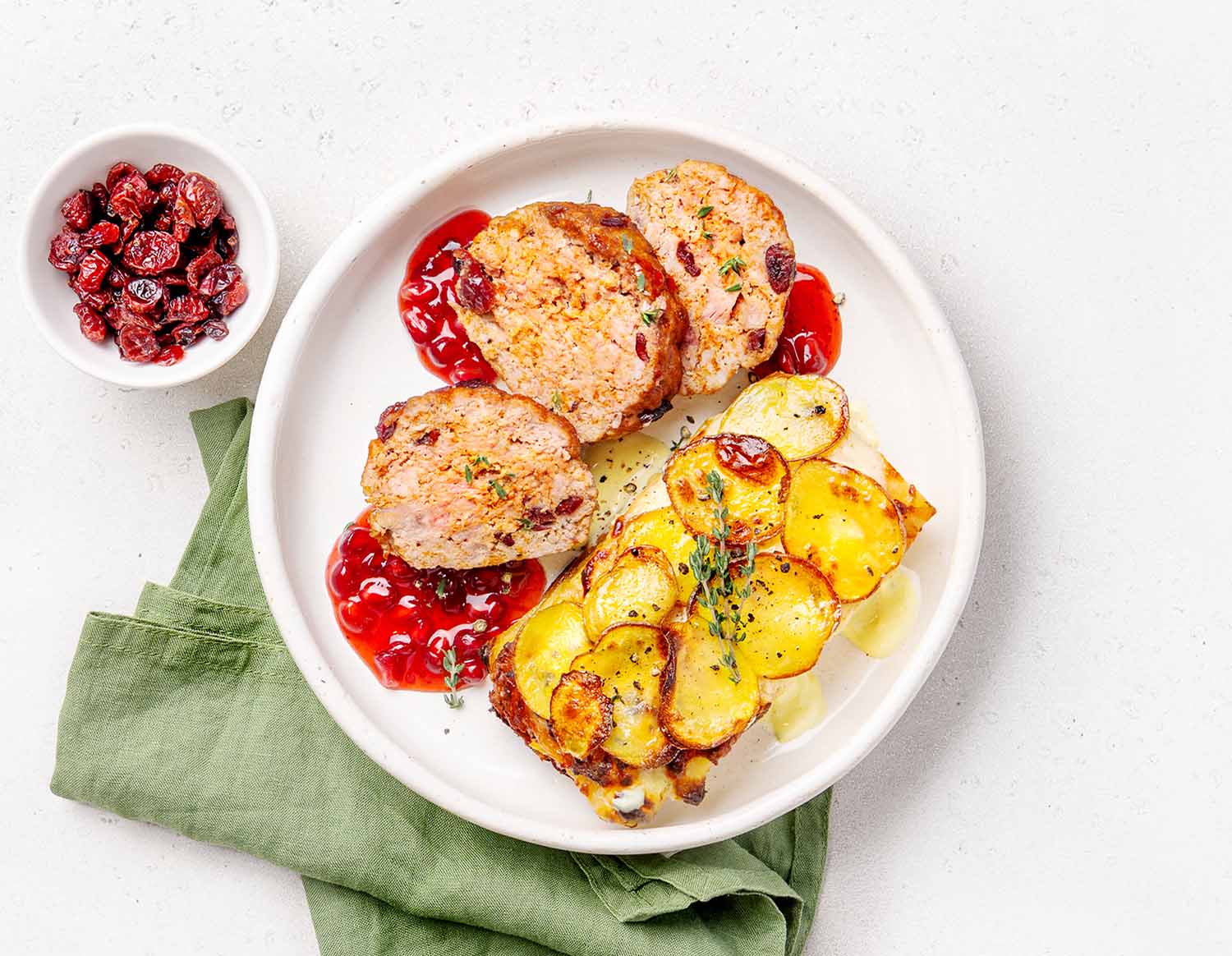 Мясной хлеб из оленины