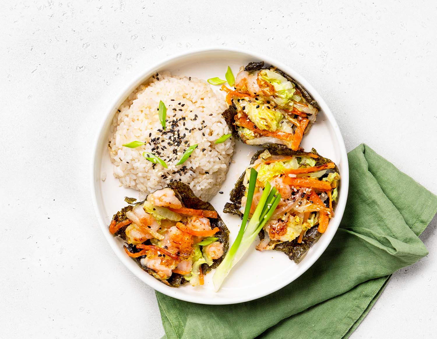 Хрустящие нори-паджоны