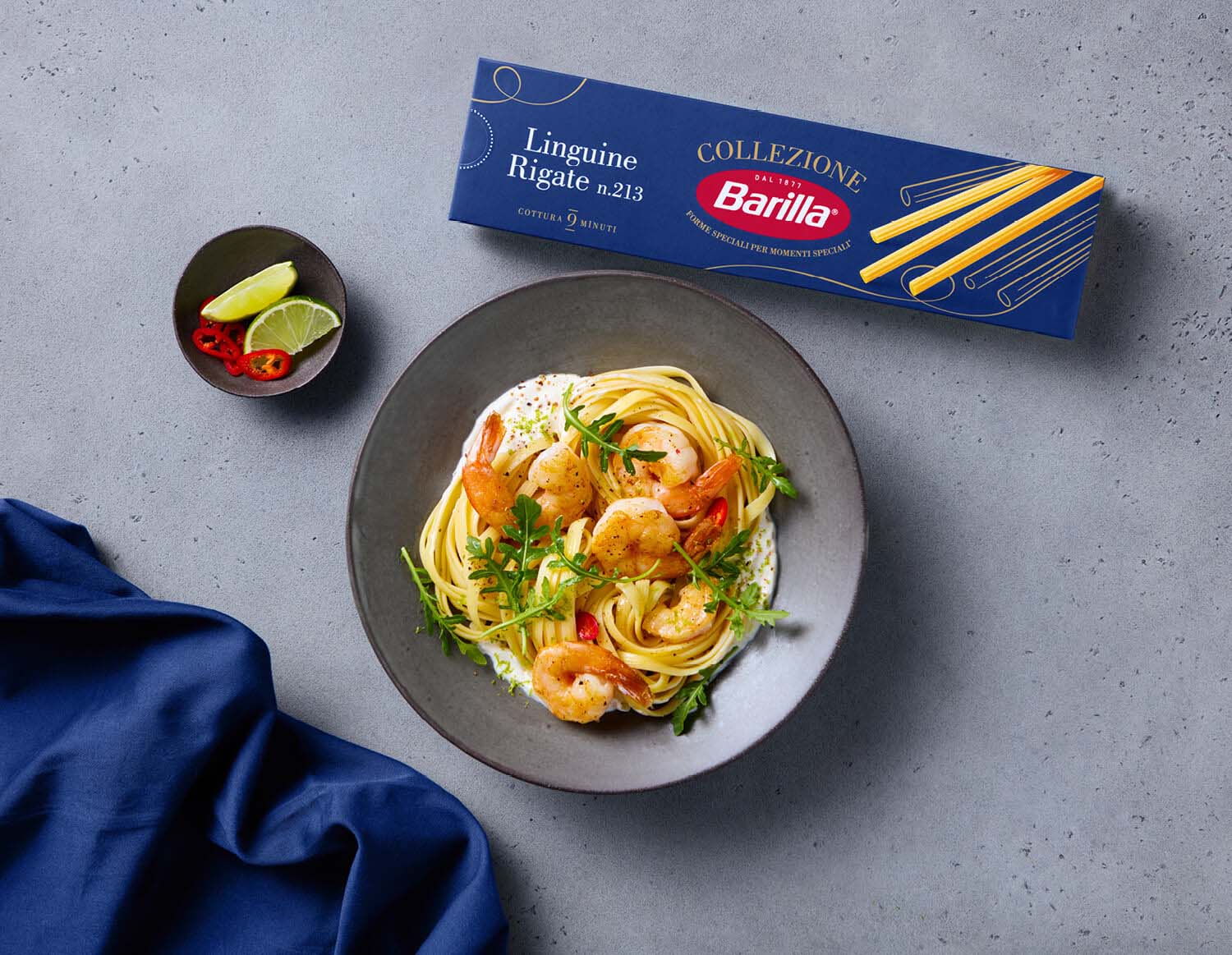 Лингвини Ригате Barilla